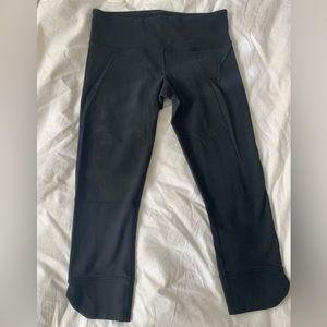 Lululemon Cropped Leggings with Knot Detail